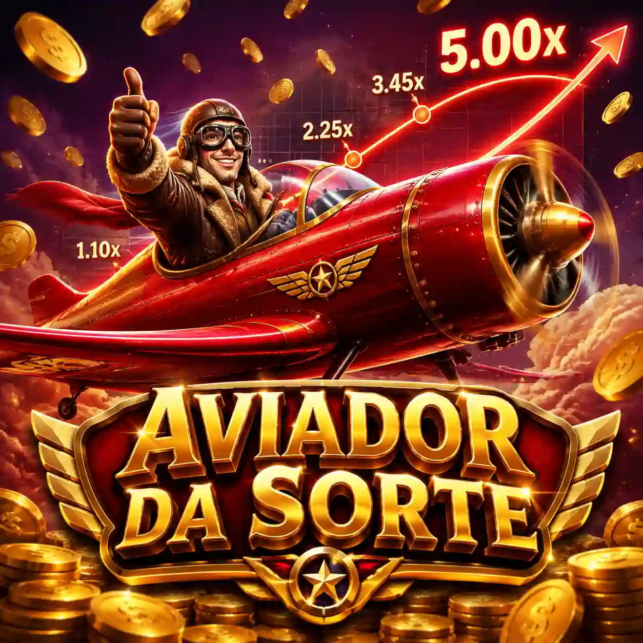 Gráfico de multiplicador de crash game